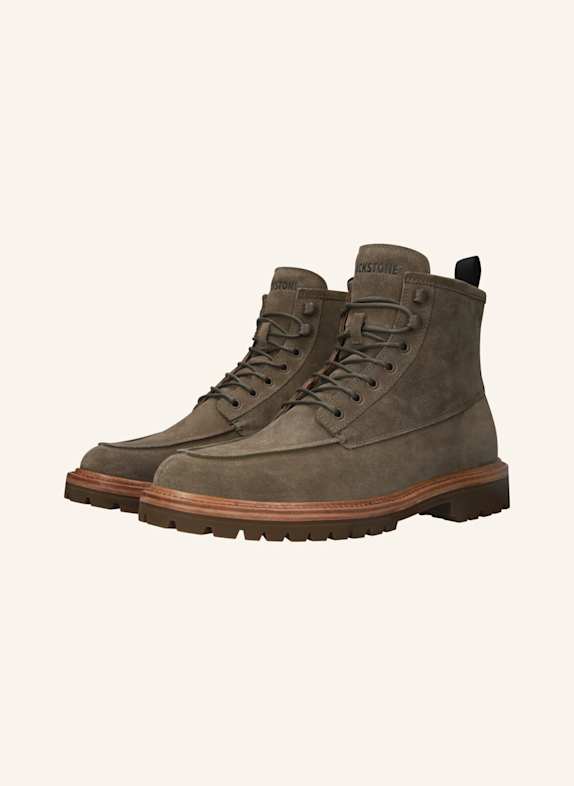 BLACKSTONE Schnürboots DUNKELGRÜN