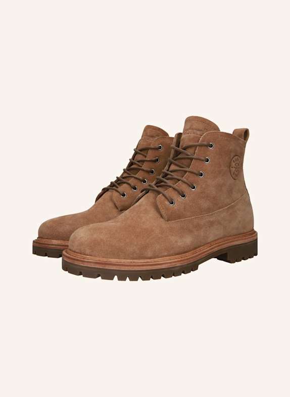 BLACKSTONE Schnürboots HELLBRAUN