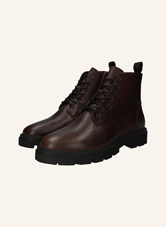 BLACKSTONE Schnürboots DUNKELBRAUN