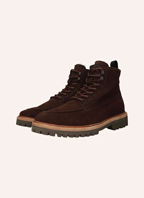 BLACKSTONE Schnürboots DUNKELBRAUN