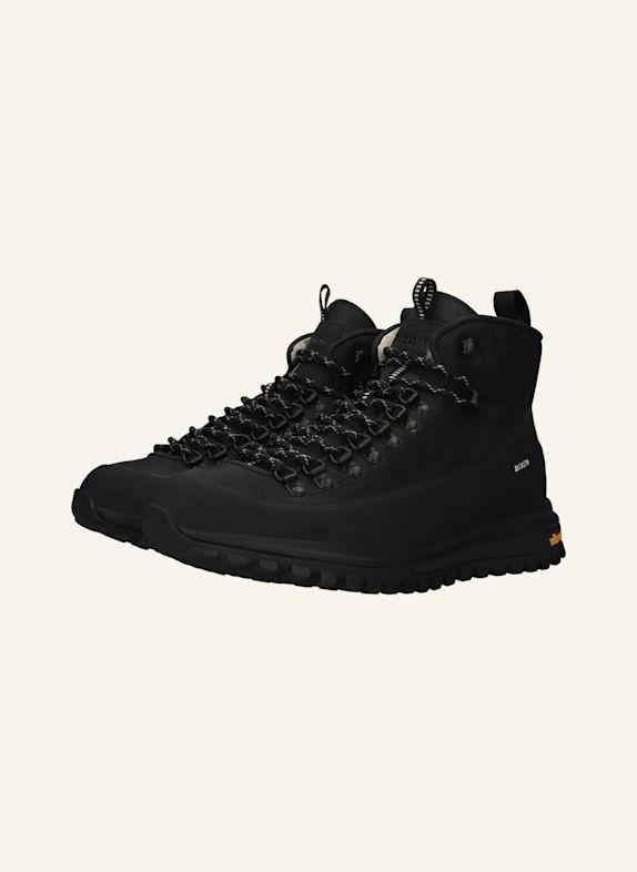 BLACKSTONE Schnürboots SCHWARZ