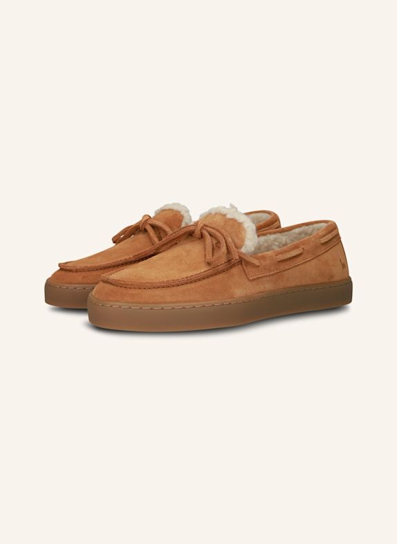 BLACKSTONE Slip-ons COGNAC