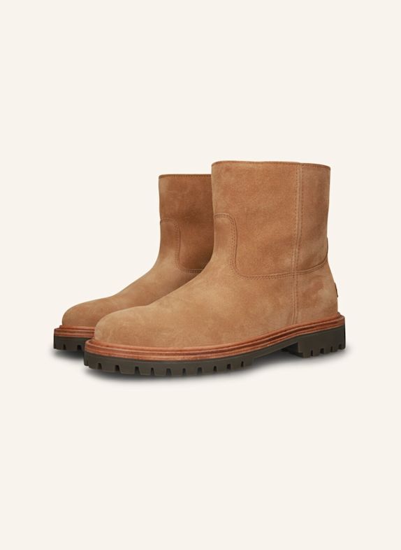 BLACKSTONE Schnürboots HELLBRAUN