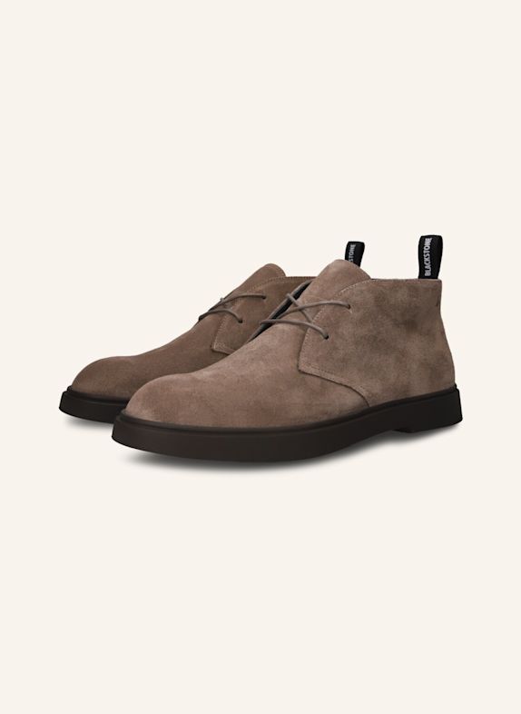 BLACKSTONE Desert boots HELLBRAUN