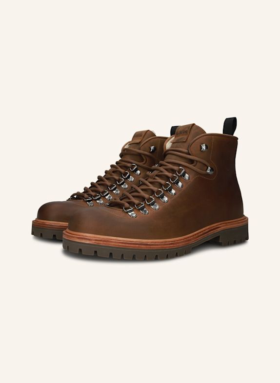BLACKSTONE Schnürboots DUNKELBRAUN