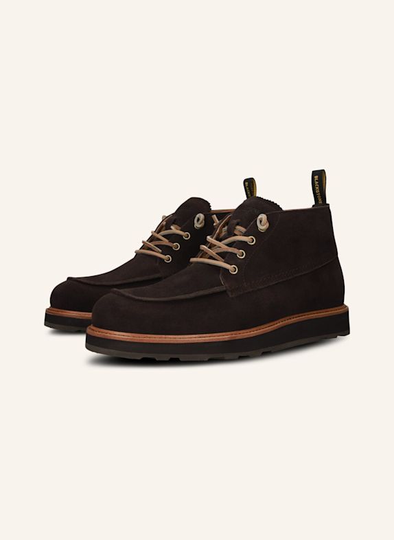 BLACKSTONE Lace-ups DUNKELBRAUN