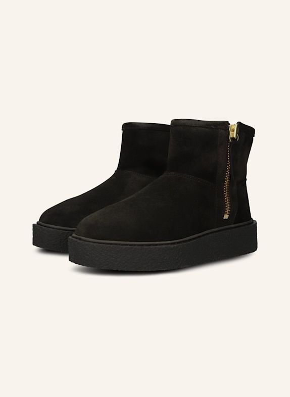 BLACKSTONE Schnürboots DUNKELBRAUN