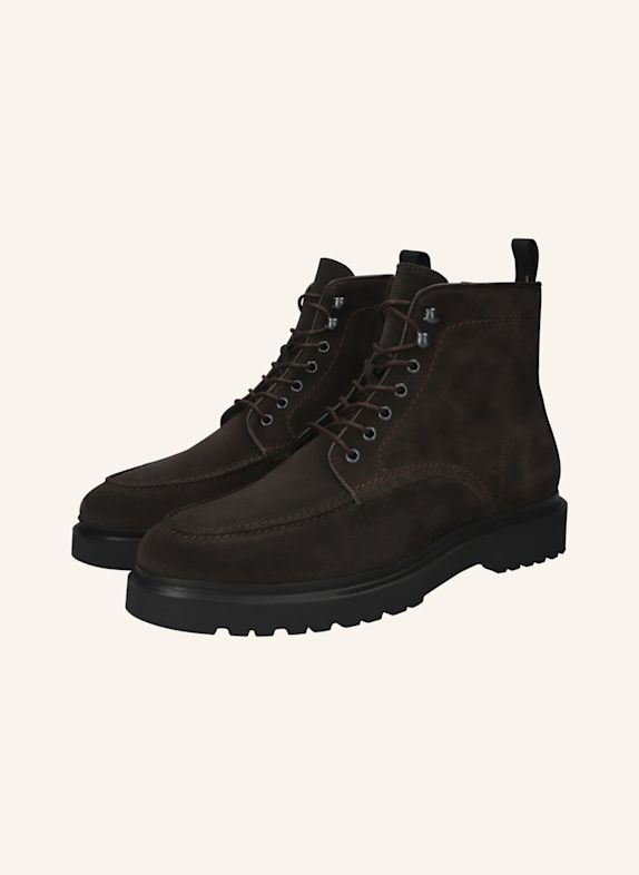 BLACKSTONE Schnürboots DUNKELBRAUN