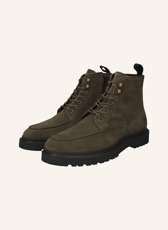 BLACKSTONE Schnürboots DUNKELGRÜN