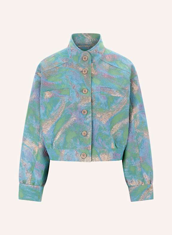 Malej Jacke HELLBLAU/ CAMEL