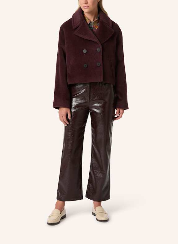 Malej Jacke DUNKELROT