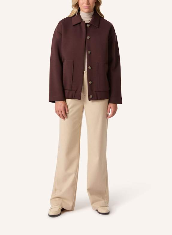 Malej Blouson DUNKELROT