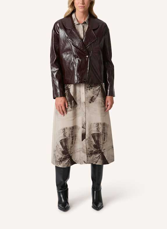 Malej Jacke DUNKELROT