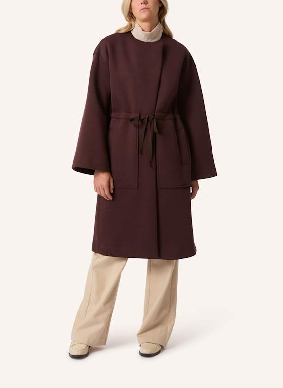 Malej Mantel DUNKELROT