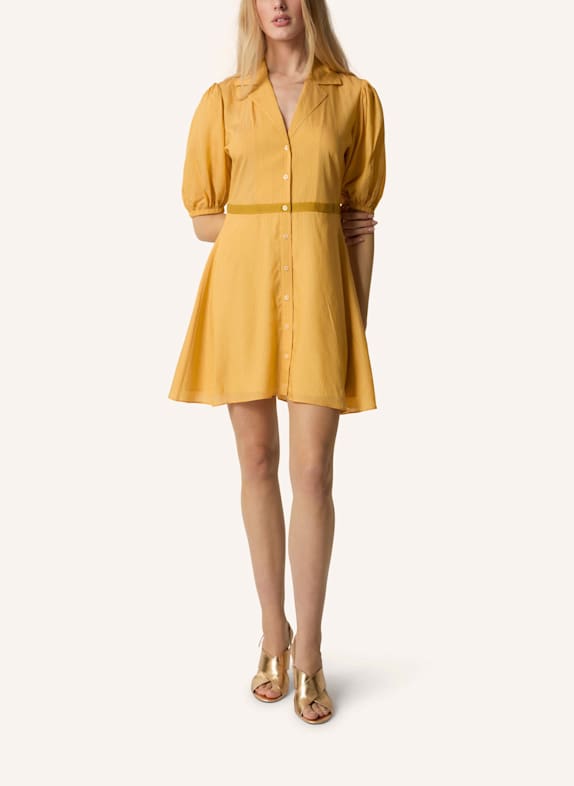 Malej Kleid GROSSETO GELB