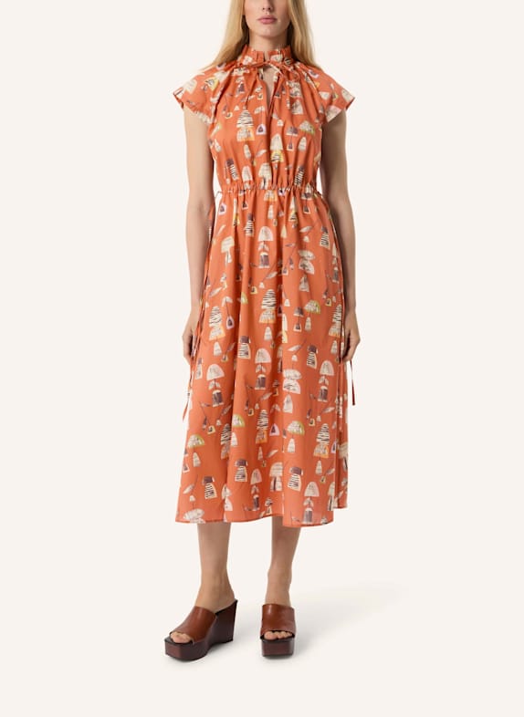 Malej Baumwollkleid GENOA CAMEL