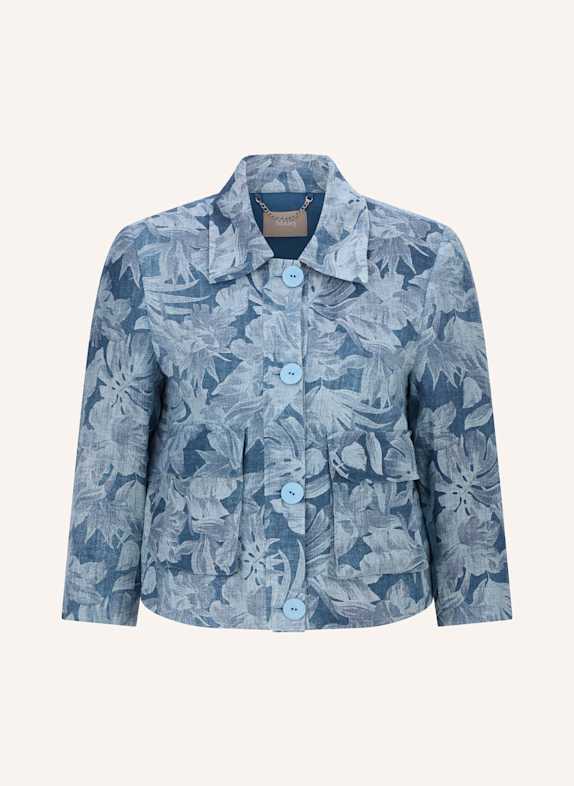 Malej Leinenjacke AMISOS DUNKELBRAUN