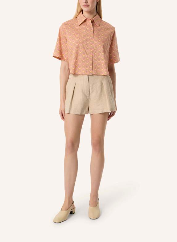 Malej Leinenshorts LATINA BEIGE/ BRAUN