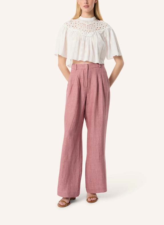 Malej Leinenhose CROTON ROSÉ