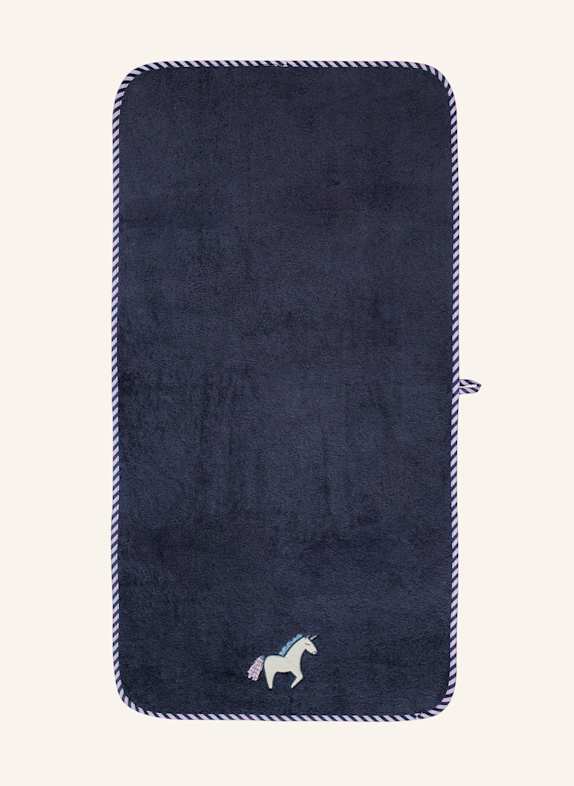 KATHA Covers Handtuch EINHORN BLAU