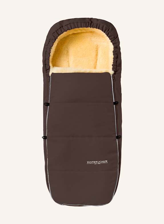 Hofbrucker Fußsack  ALASKA BRAUN
