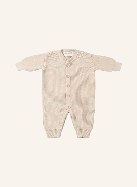 Hofbrucker Strick-Overall LEO BEIGE