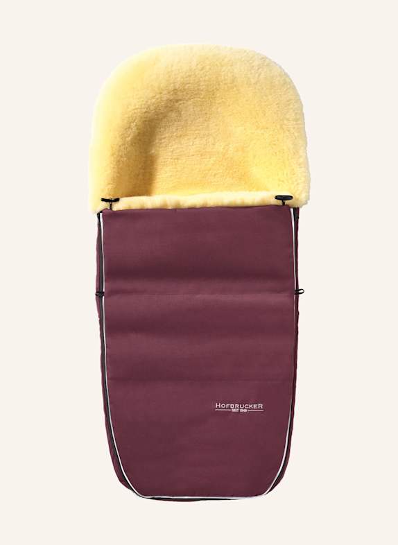 Hofbrucker Fußsack POLARIS DUNKELROT