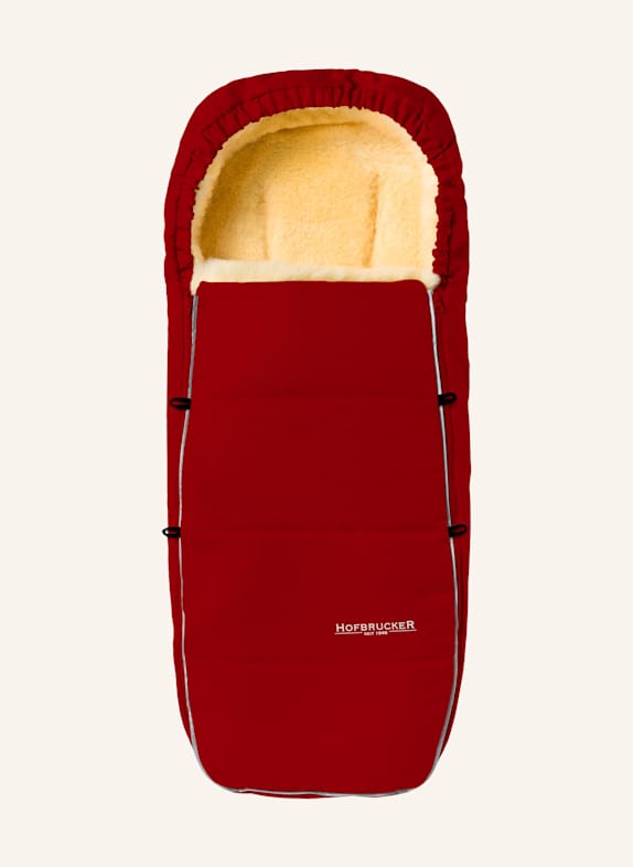 Hofbrucker Fußsack  ALASKA ROT