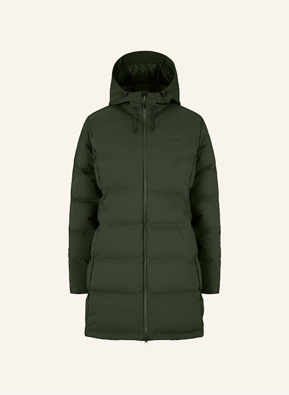 NORDISK Daunenmantel AUKEA DUNKELGRÜN