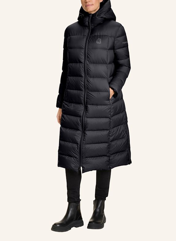NORDISK Donsmantel NIXIE ZWART