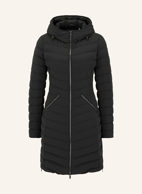 MOOSE KNUCKLES Daunenparka ANDESITE SCHWARZ