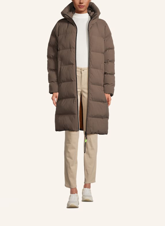 No.1 Como Steppmantel LUZIE TAUPE