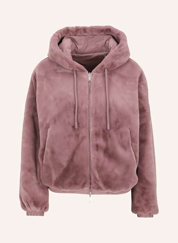 MOOSE KNUCKLES Sweatjacke EATON BUNNY zum Wenden ROSA