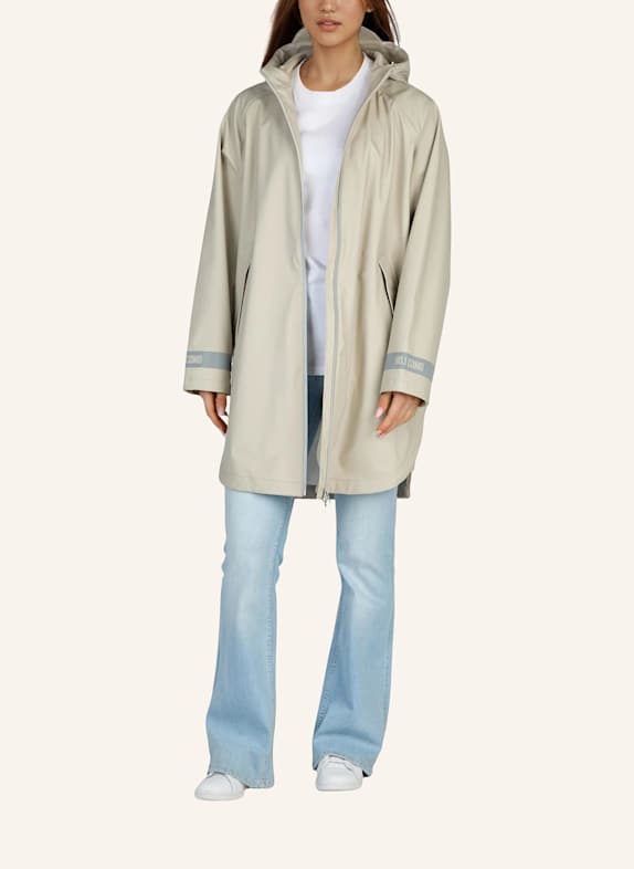 No.1 Como Regenmantel CIVINNI CREME