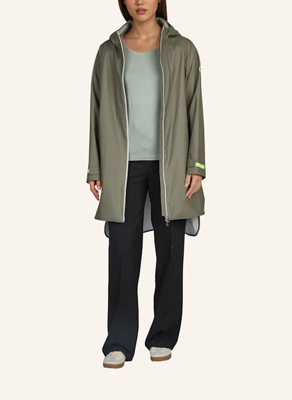 No.1 Como Regenmantel MAREMMA KHAKI