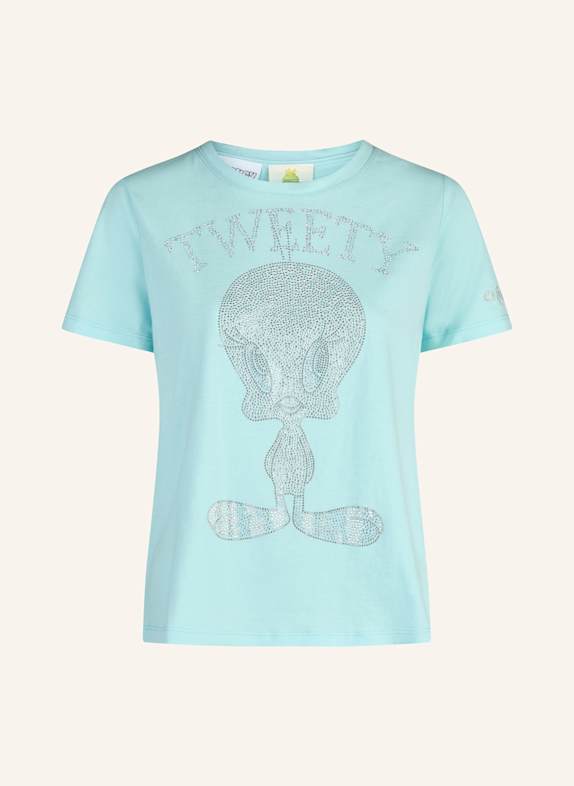 Princess GOES HOLLYWOOD T-Shirt mit Schmucksteinen TÜRKIS