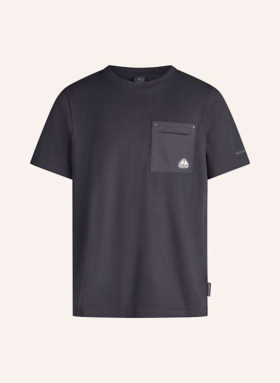 MOOSE KNUCKLES T-Shirt DALON SCHWARZ