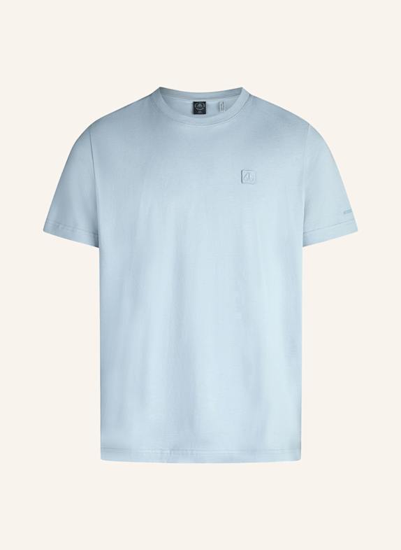 MOOSE KNUCKLES T-Shirt DULUTH HELLBLAU