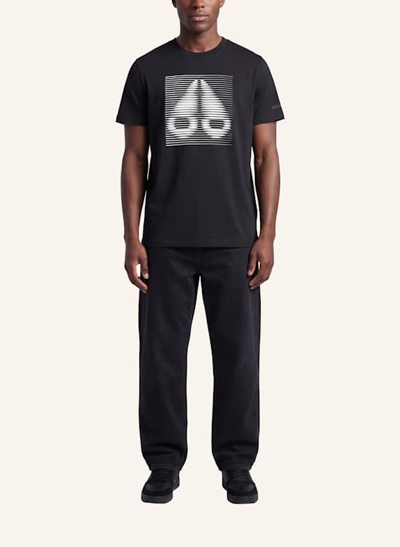 MOOSE KNUCKLES T-Shirt RAYDAZE SCHWARZ