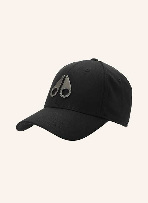MOOSE KNUCKLES Cap LOGO ICON SCHWARZ
