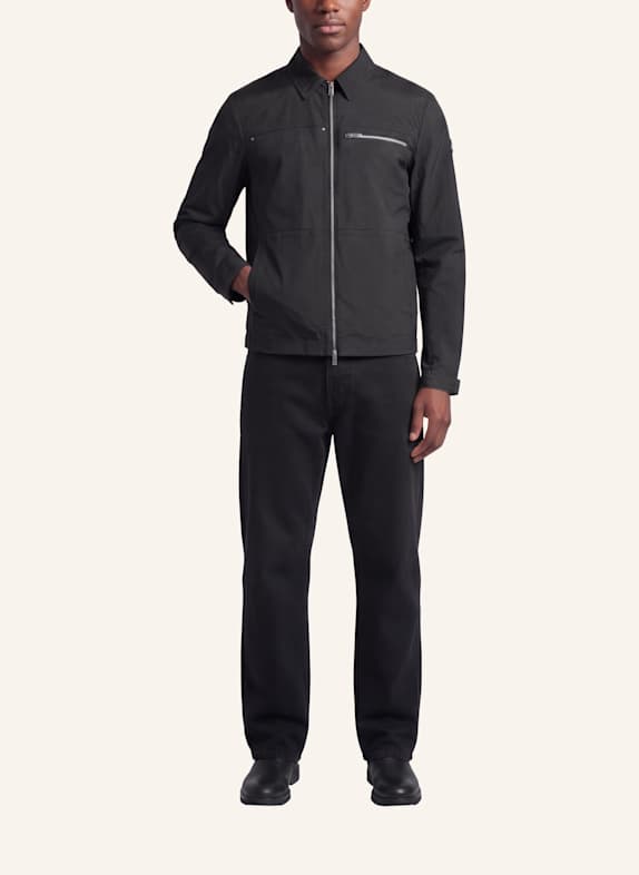 MOOSE KNUCKLES Hemdjacke TOPFLIGHT SCHWARZ