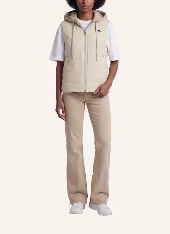 MOOSE KNUCKLES Weste TEGAN CREME