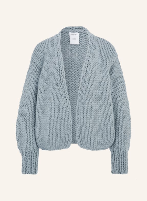 evyinit Woll-Cardigan GRAU/ BLAU