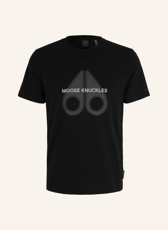 MOOSE KNUCKLES T-Shirt RIVERDALE SCHWARZ