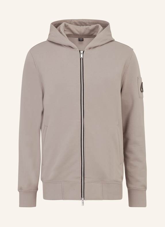 MOOSE KNUCKLES Sweatjacke HARTSFIELD ZIP-UP GRAU