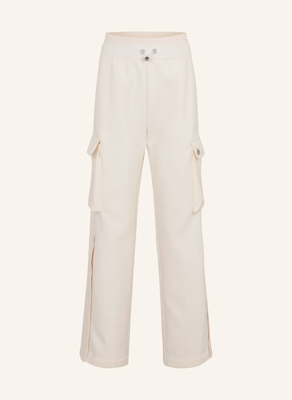 MOOSE KNUCKLES Track Pants MIX MEDIA ECRU