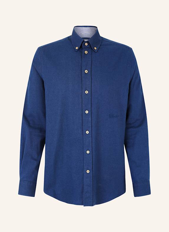 Luis Trenker Hemd LUBENZIO Regular Fit DUNKELBLAU