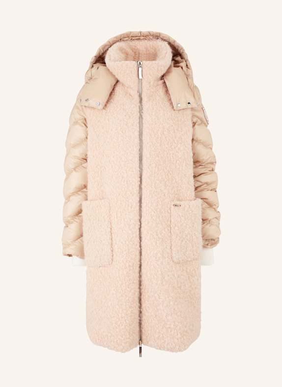 Luis Trenker Daunenmantel LUPLACIDA im Materialmix CREME