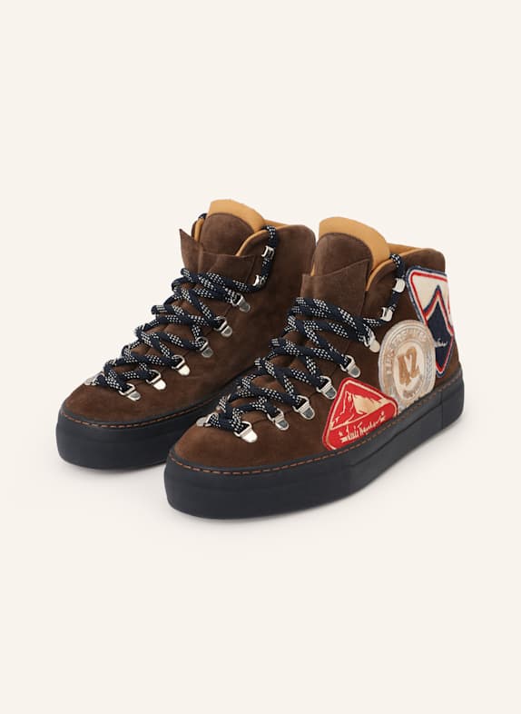 Luis Trenker Hightop-Sneaker LUPAUL BRAUN