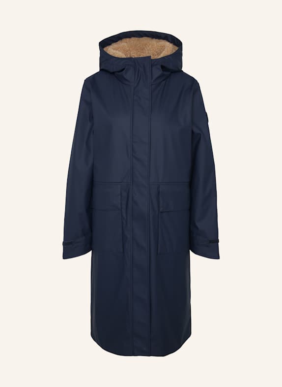 No.1 Como Regenmantel MOLA DUNKELBLAU